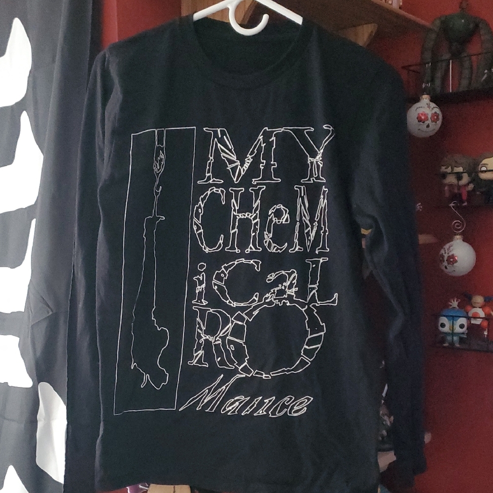 Hot Topic My Chemical Romance Bullets Longsleeve T-shirt US Men's Size Small